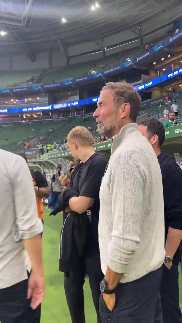 mk体育平台网页版入口主管到场😎克洛普现场观看巴甘蒂诺红牛vs帕尔梅拉斯